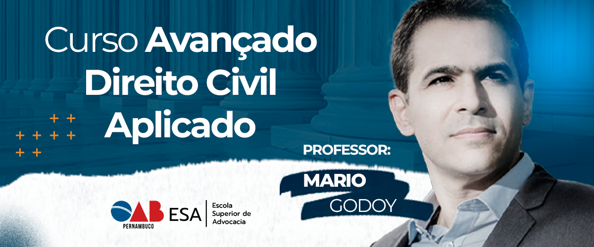 Início: 10/06 - Curso Avançado Direito Civil Aplicado