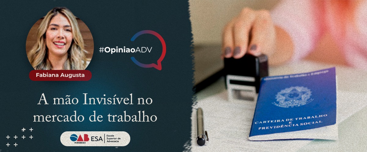 A mão invisível no mercado de trabalho